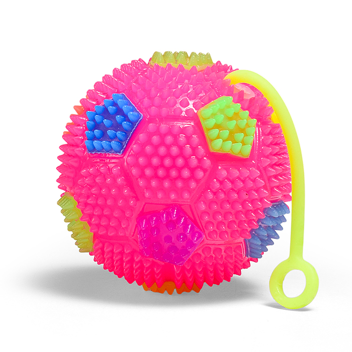 Игрушка-пищалка 00-8176 "Колючий мяч" (7,5 см) в коробке