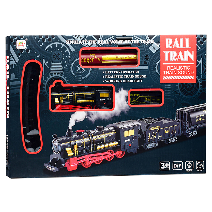 Железная дорога 8018 "Млечный путь" (свет, звук) в коробке