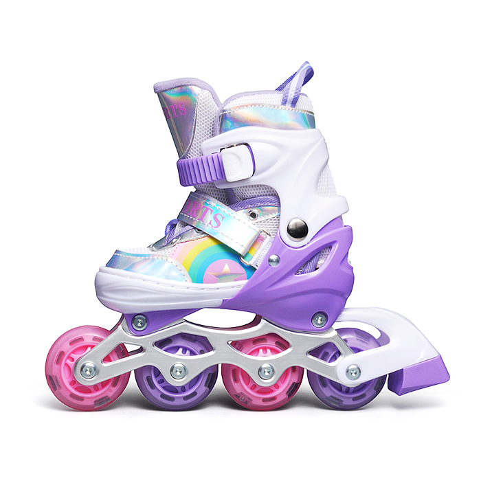 Ролики детские, размер S (цвет фиолетовый)