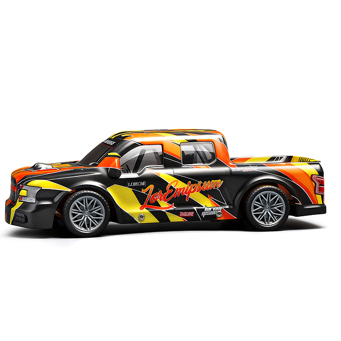 Машина 11510 "Горный властелин" р/у, 27 MHz. (свет) в коробке