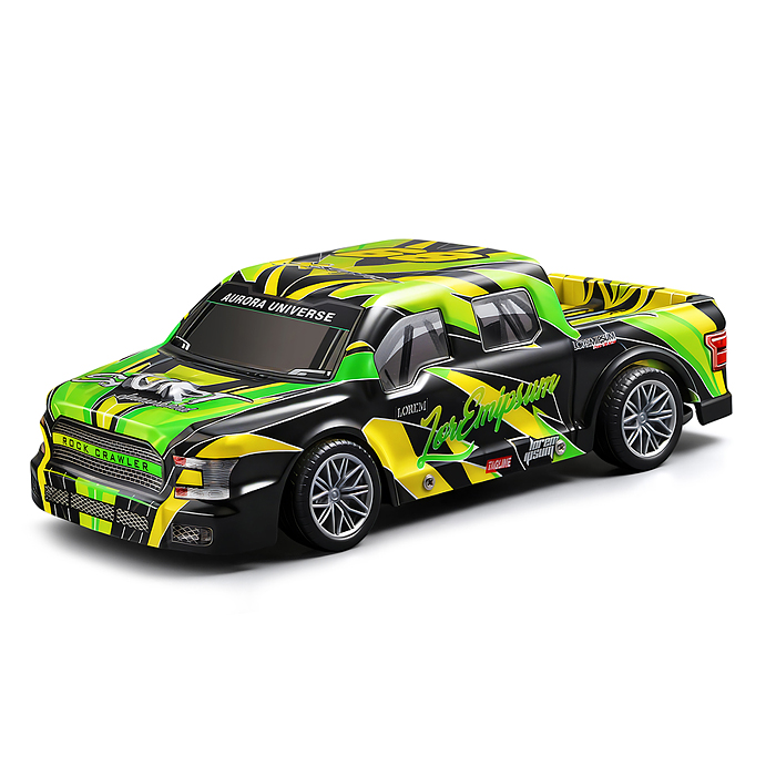 Машина 11510 "Горный властелин" р/у, 27 MHz. (свет) в коробке