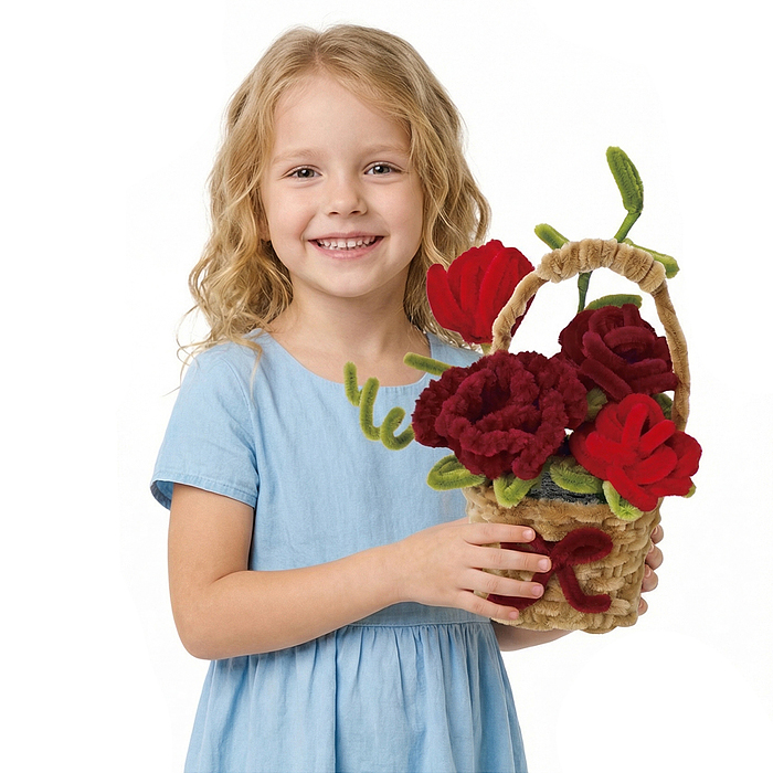 Набор творческая мастерская A95 "Цветы в корзинке-2" в коробке