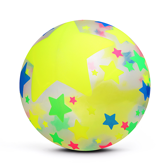 Мяч надувной детский PVC 00-8106 "Звёздный гол" 22см 