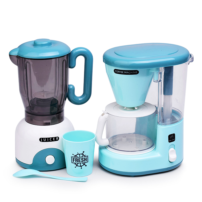 Бытовая техника A2101-5 "Кофемашина, блендер" в коробке