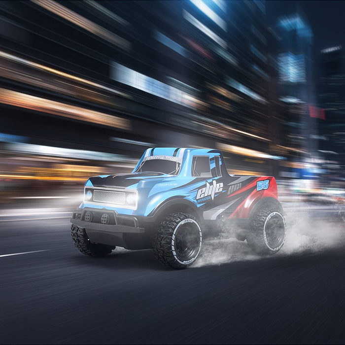 Машина YD080-1 "Вседорожник" 1:20, свет, звук, в коробке