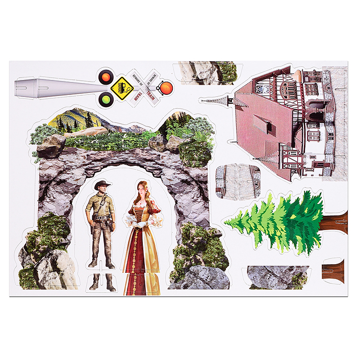 Железная дорога 5018C "Стриж" (свет, звук) в коробке 