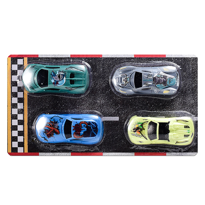 Набор машин 401-1 "Экстрим‑Драйв" в коробке