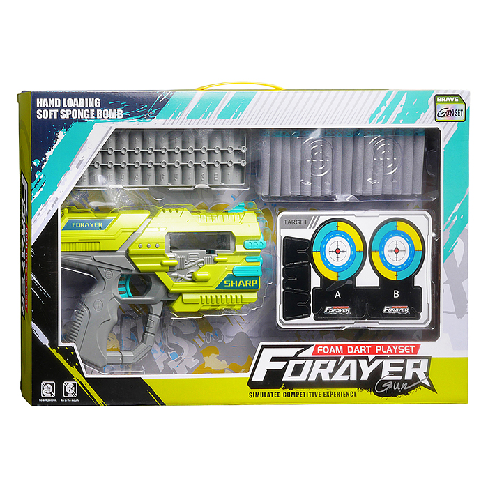 Бластер JM003B "Снайпер‑Импульс" в коробке