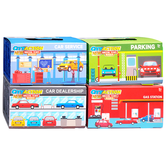 Машина 890-127B "Контейнер драйва" в коробке 