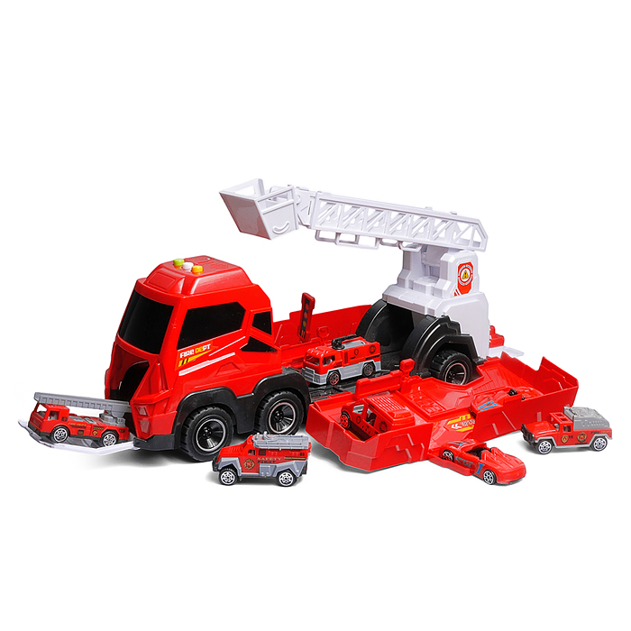 Машина 356-1 "Пожарная команда" в коробке 