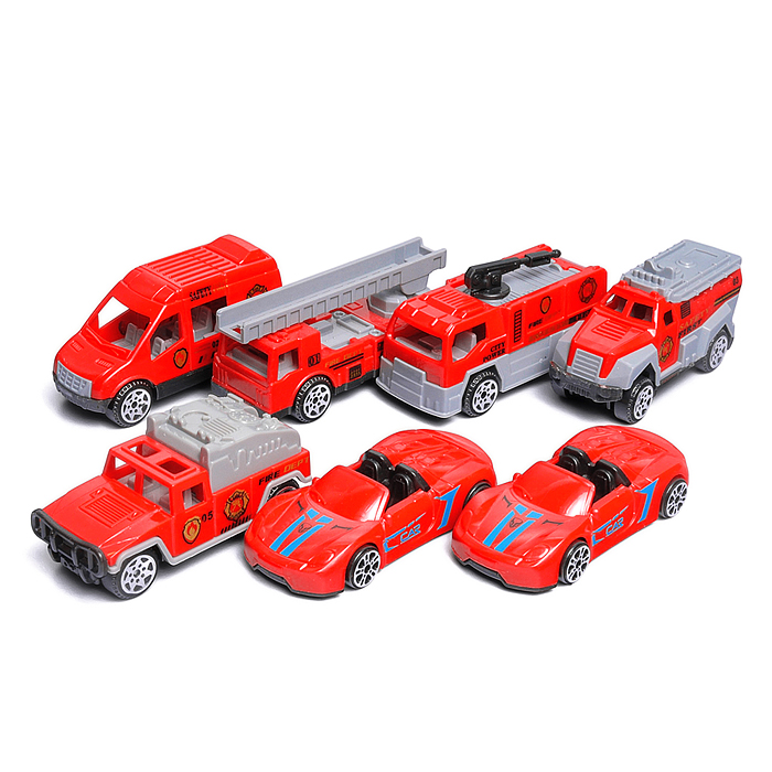 Машина 356-1 "Пожарная команда" в коробке 