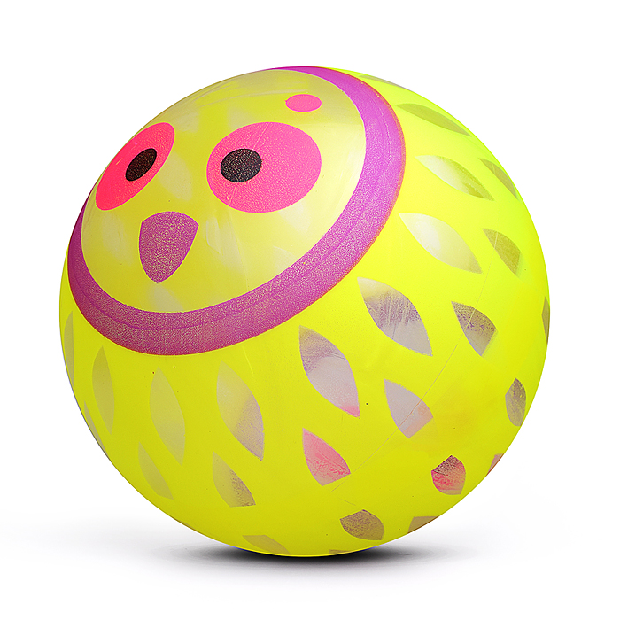 Мяч надувной детский PVC 00-8113 "Весёлый мячик" 22см 