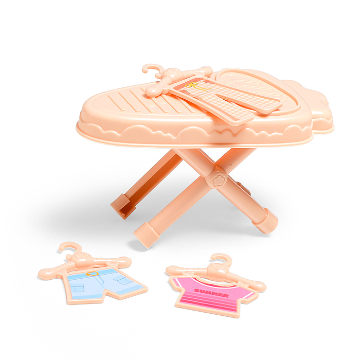 Бытовая техника HJ629 "Утюг с гладильной доской" в коробке (цвет голубой)