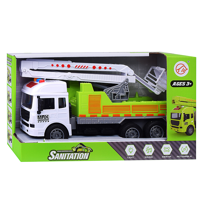 Машина 347-1 "Спасатель трап" в коробке 