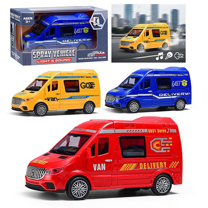 Машина YM-9931B "Супер грузовик" (свет, звук) в коробке