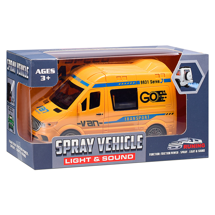 Машина YM-9931B "Супер грузовик" (свет, звук) в коробке