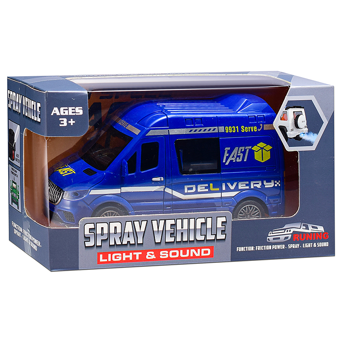 Машина YM-9931B "Супер грузовик" (свет, звук) в коробке