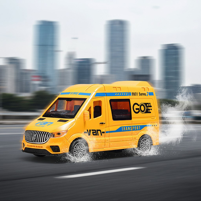 Машина YM-9931B "Супер грузовик" (свет, звук) в коробке