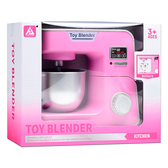 Бытовая техника HJ638 "Блендер"в коробке ( цвет розовый)