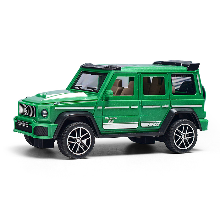 Машина YM-9927B "Джип" (свет, звук, спрей) в коробке