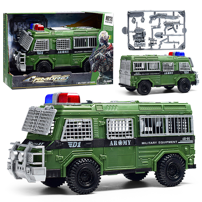 Набор армия 10-10 "Автозак" в коробке