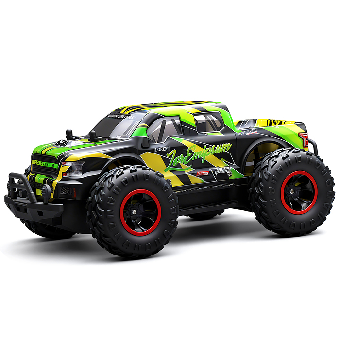 Машина 11513 "Горный" р/у, 27 MHz. (свет,звук) в коробке