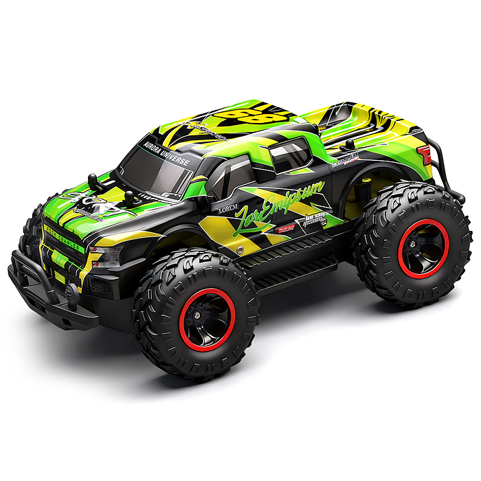 Машина 11513 "Горный" р/у, 27 MHz. (свет,звук) в коробке