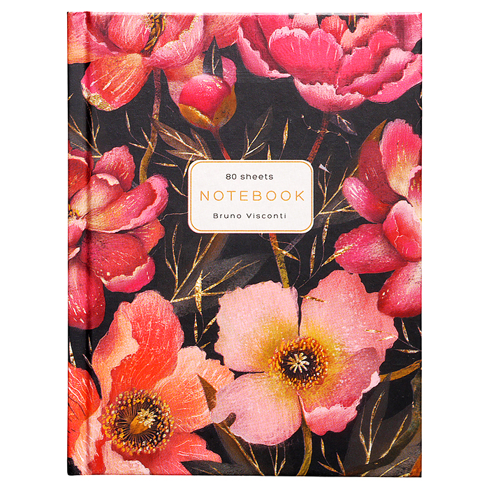 Блокнот-престиж А6 80 л. "Flora. Pink Blossom"