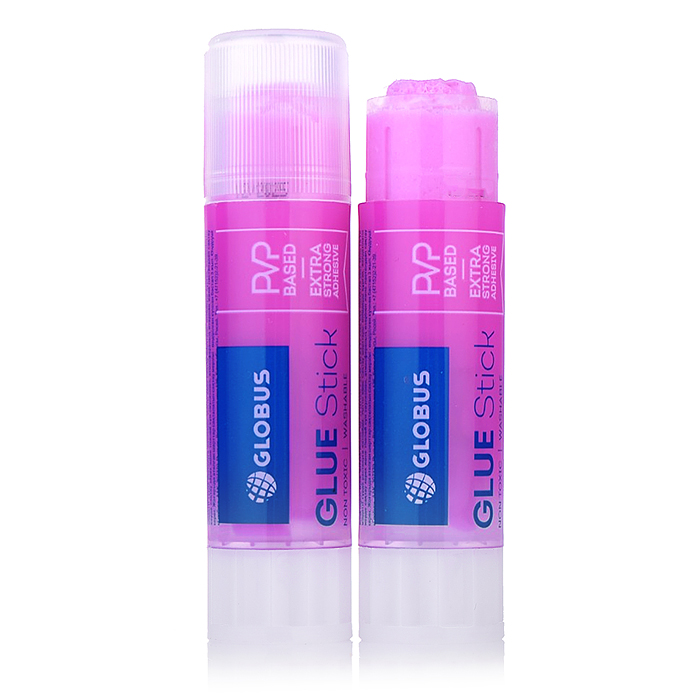 Клеящий карандаш "Хамелеон" 15 гр. с цветным индикатором, ПВП основа 