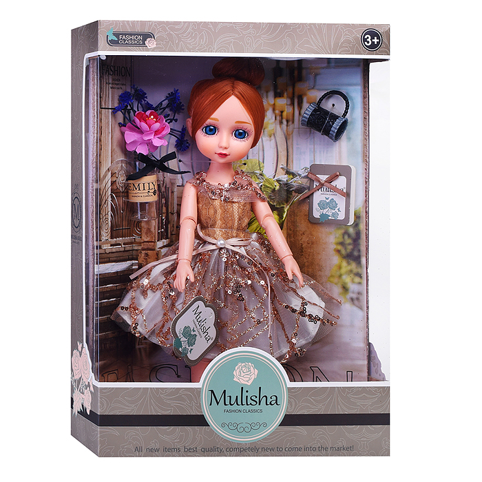 Кукла QJ098A "Анна" с акссесуарами,  в коробке