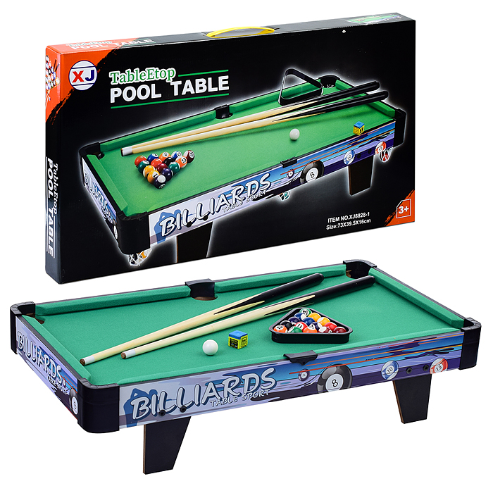 Бильярд XJ8828-1 "Американка" в коробке