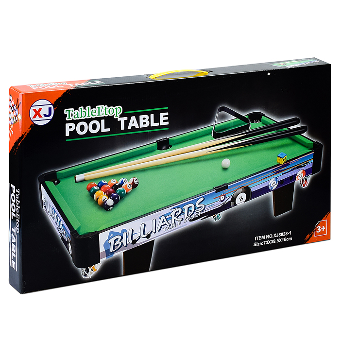 Бильярд XJ8828-1 "Американка" в коробке