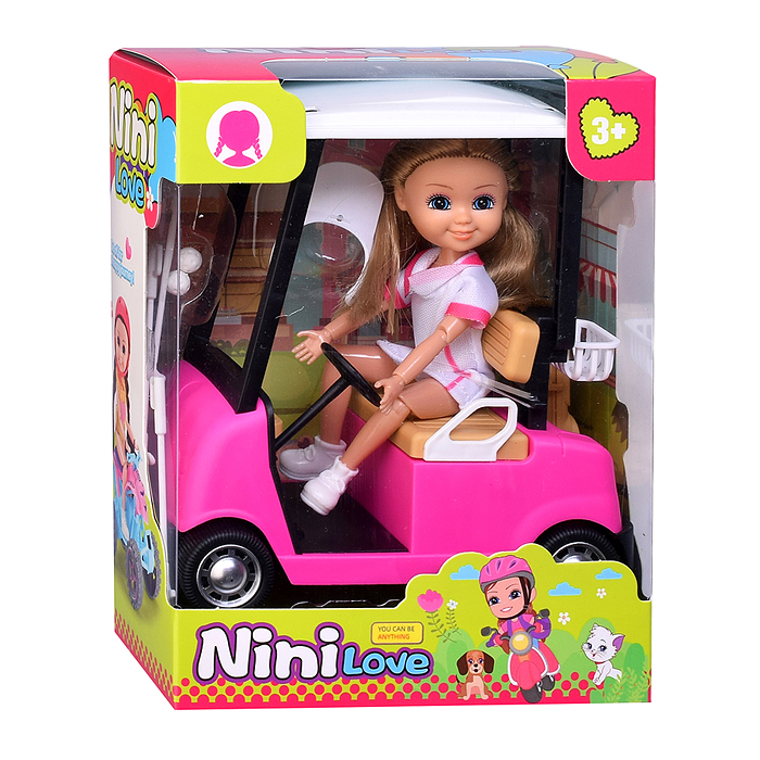 Кукла с аксессуарами 57890 "Гольфистка" в коробке