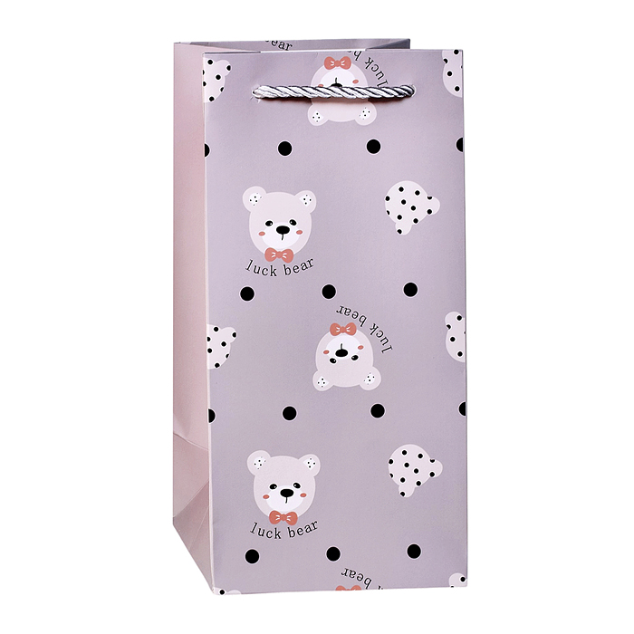 Пакет подарочный 00-7740 "Веселье в упаковке" 24,5*12*10см.