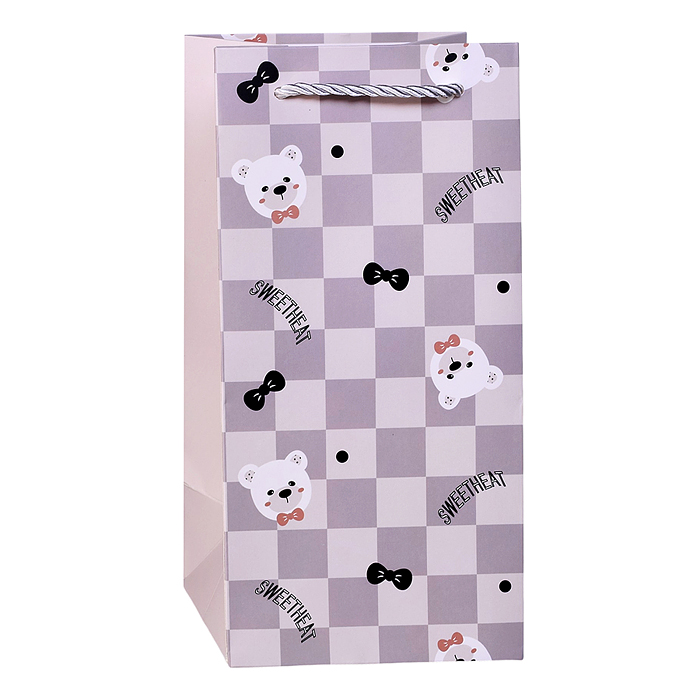 Пакет подарочный 00-7740 "Веселье в упаковке" 24,5*12*10см.