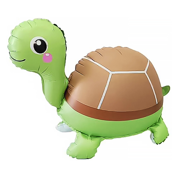 Шар (28''/71 см) Фигура 3D, Черепашка, 1 шт. в уп.
