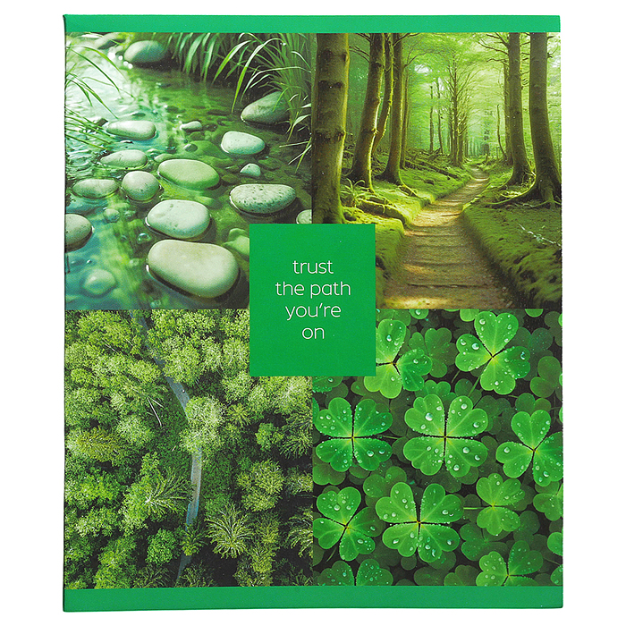 Тетрадь 48л. клетка "Природная красота" А5 скрепка