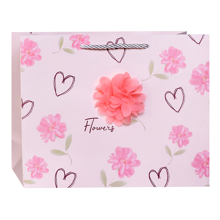 Пакет подарочный 00-7739 "Волшебный свёрток" 24,5*19,5*10см.