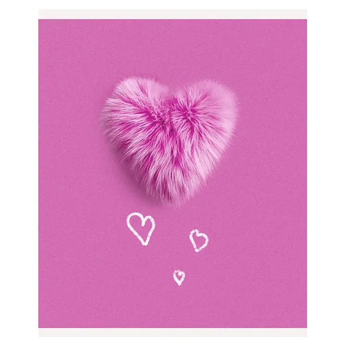 Тетрадь 96л. клетка "Fuzzy Dreams" А5 скрепка