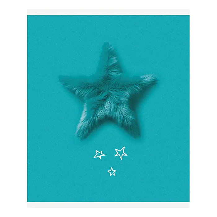 Тетрадь 96л. клетка "Fuzzy Dreams" А5 скрепка