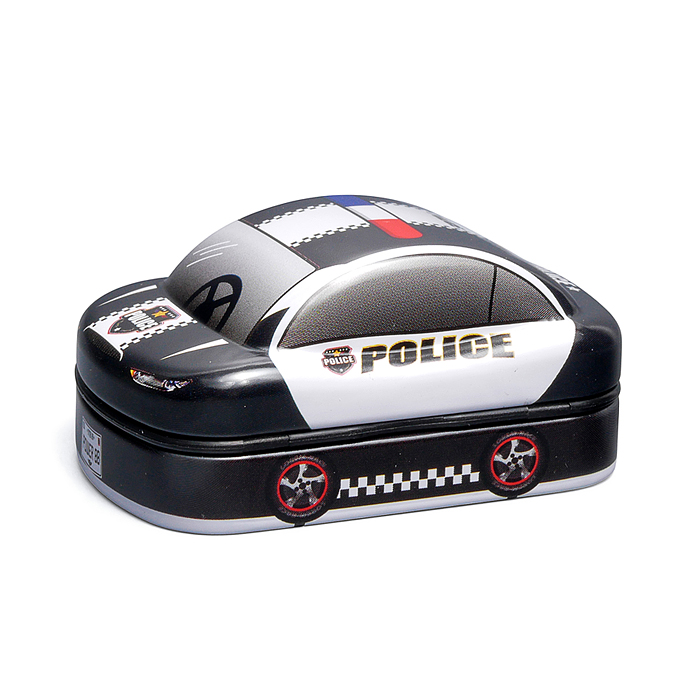 Точилка металлическая "Машинка" 2 отверстия для заточки, 4 дизайна, с контейнером для стружки