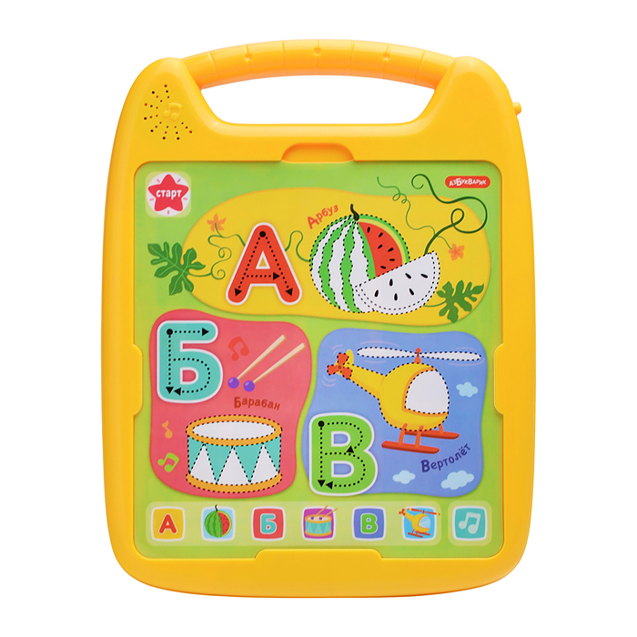 Азбука в картинках (Обучающий планшет с карточками)