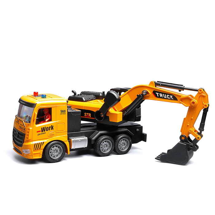 Машина 689-963 "Бортовой автомобиль" 1:20,  р/у, 27 MHz, (USB) в коробке