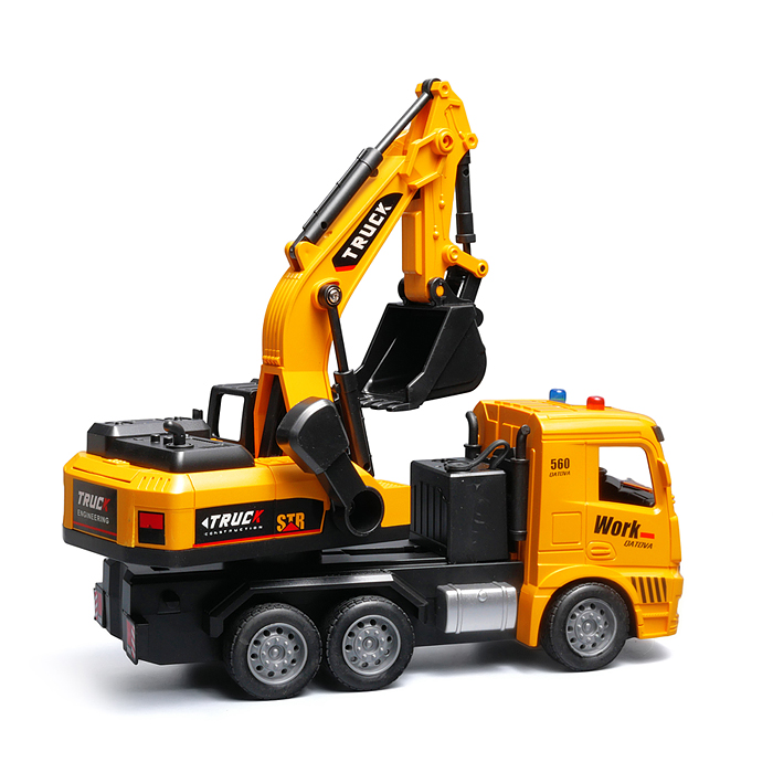 Машина 689-963 "Бортовой автомобиль" 1:20,  р/у, 27 MHz, (USB) в коробке