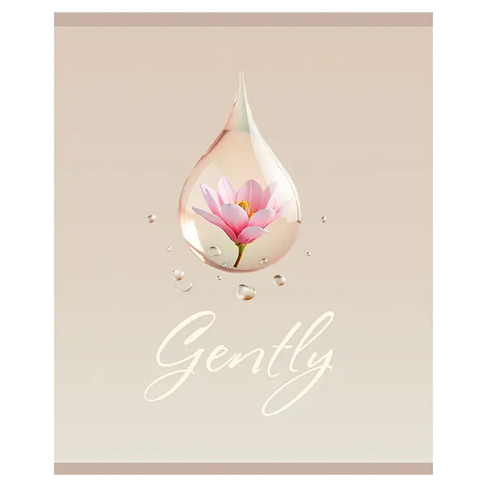 Тетрадь 48л. клетка "Delicate" А5 скрепка