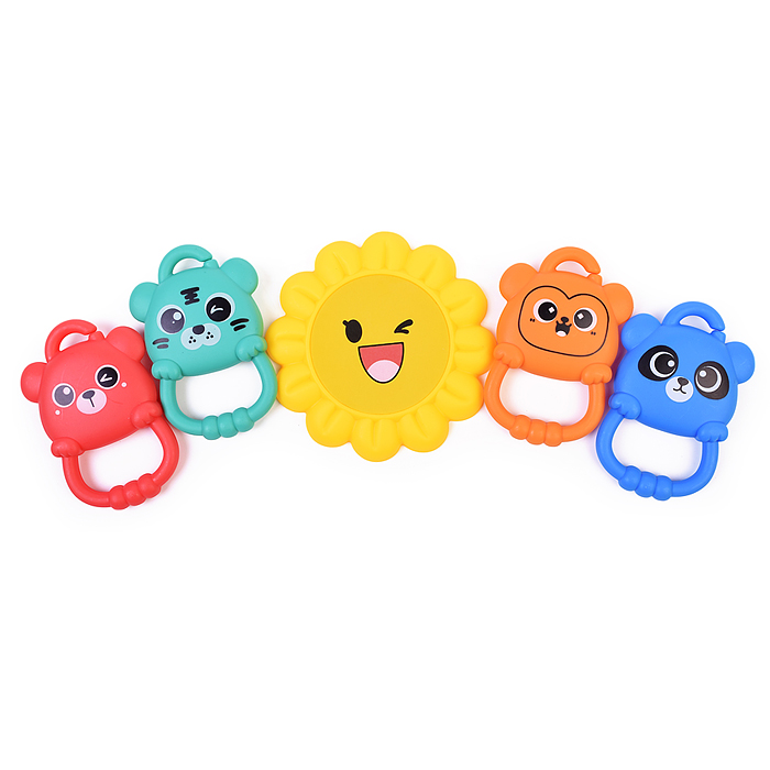 Коврик развивающий 368-82B "В подводной лодке" с ростомером, в коробке