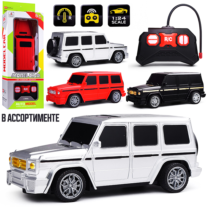 Машина 988-K9 "Вездеход" 1:24 р/у 27 MHz, в коробке