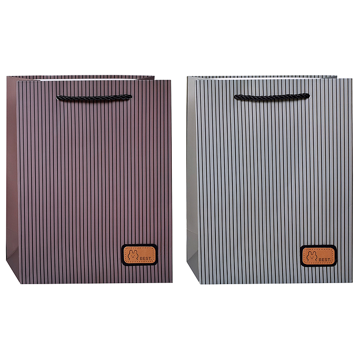 Пакет подарочный 00-7734 "Изысканный сюрприз" 24,5*19,5*10см.