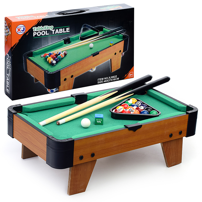 Бильярд XJ8822 "Опытный игрок" в коробке