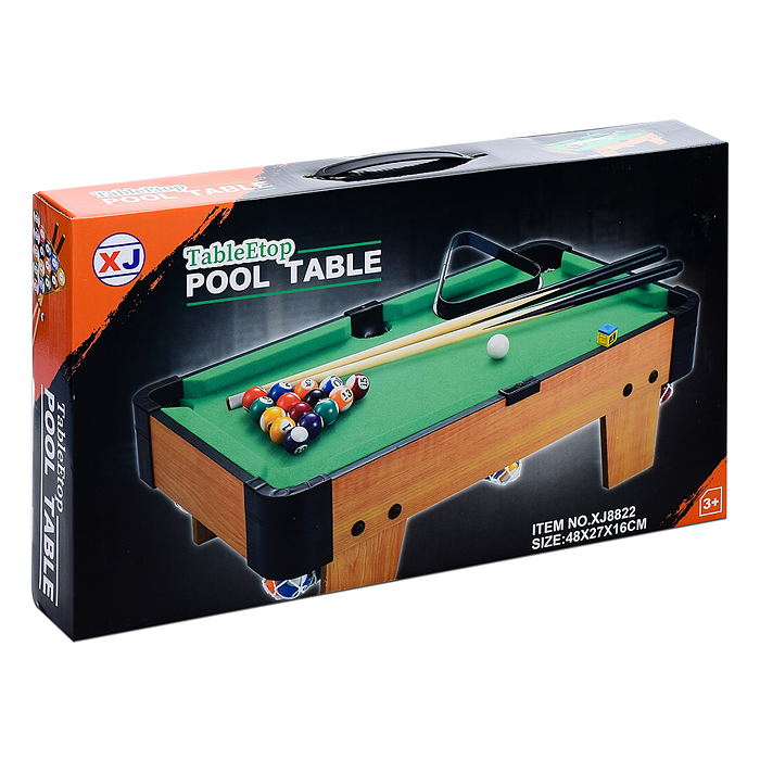 Бильярд XJ8822 "Опытный игрок" в коробке